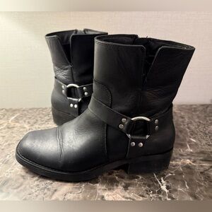 Sole Society Black Leather Boots